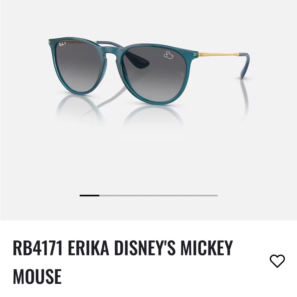 RB4171 ERIKA DISNEY'S Special Edition MICKEY MOUSE - Transparent Teal Like New